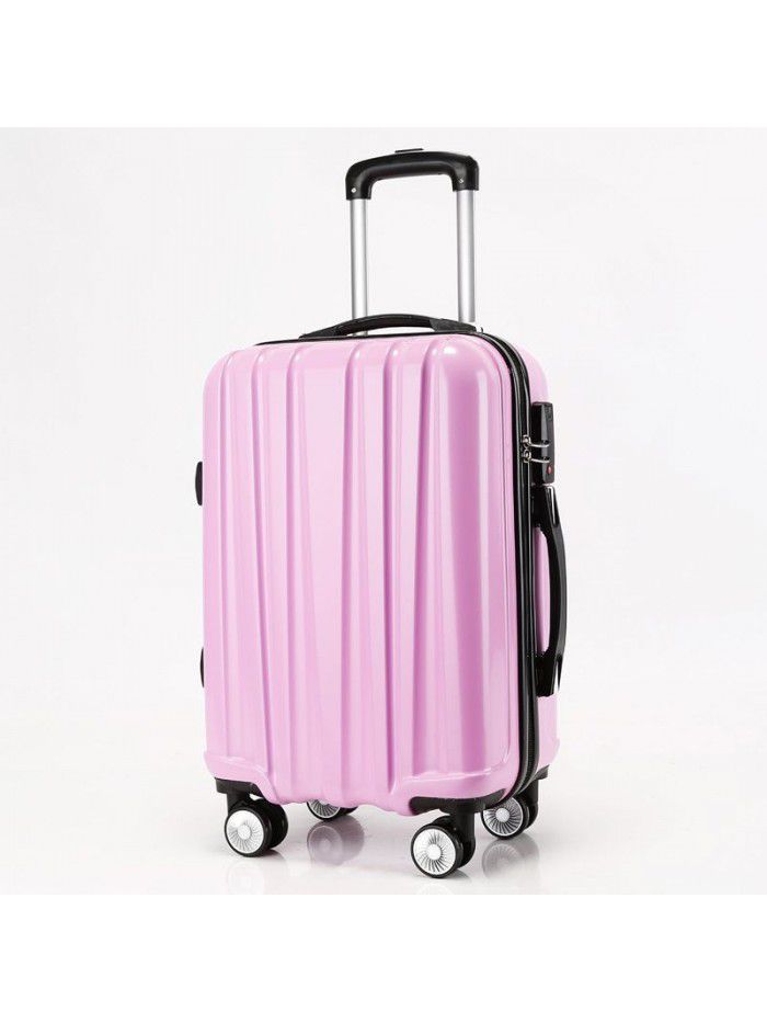 Suitcase student aluminum frame pull box universal wheel suitcase 24 inch password board chassis factory