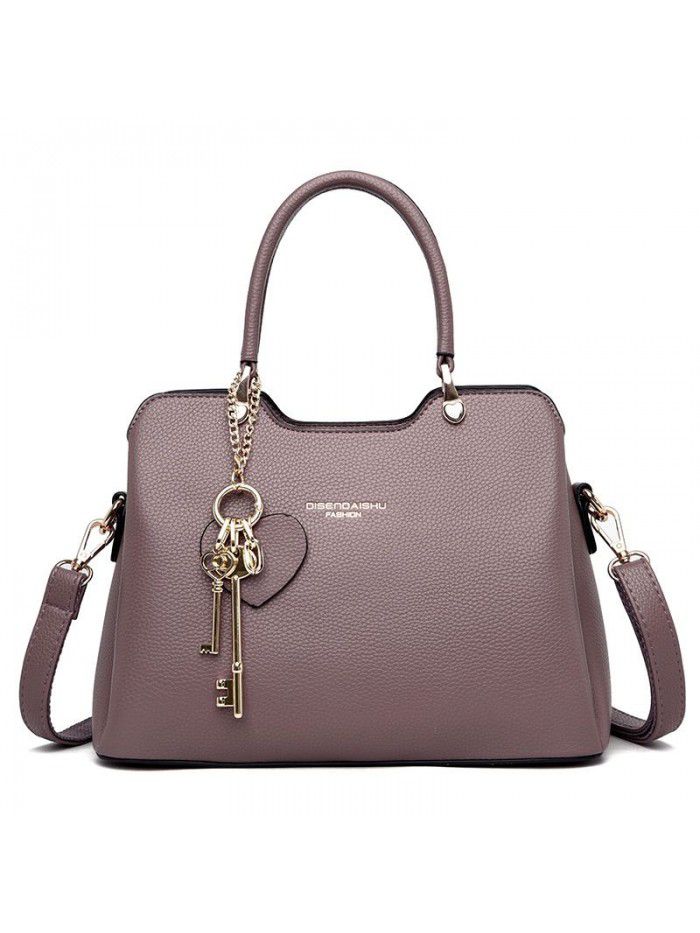 New cross border 2021 women's hand-held bag Korean fashion trend one shoulder bag mother's bag