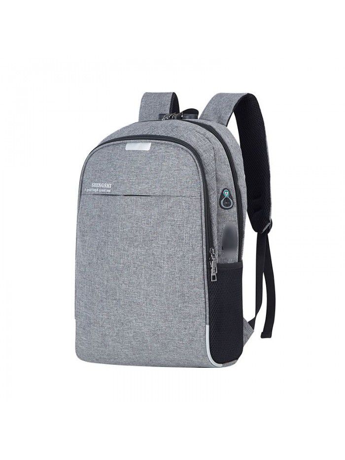 New USB charging leisure backpack business custom backpack computer bag multi function security bag men's and women's schoolbag