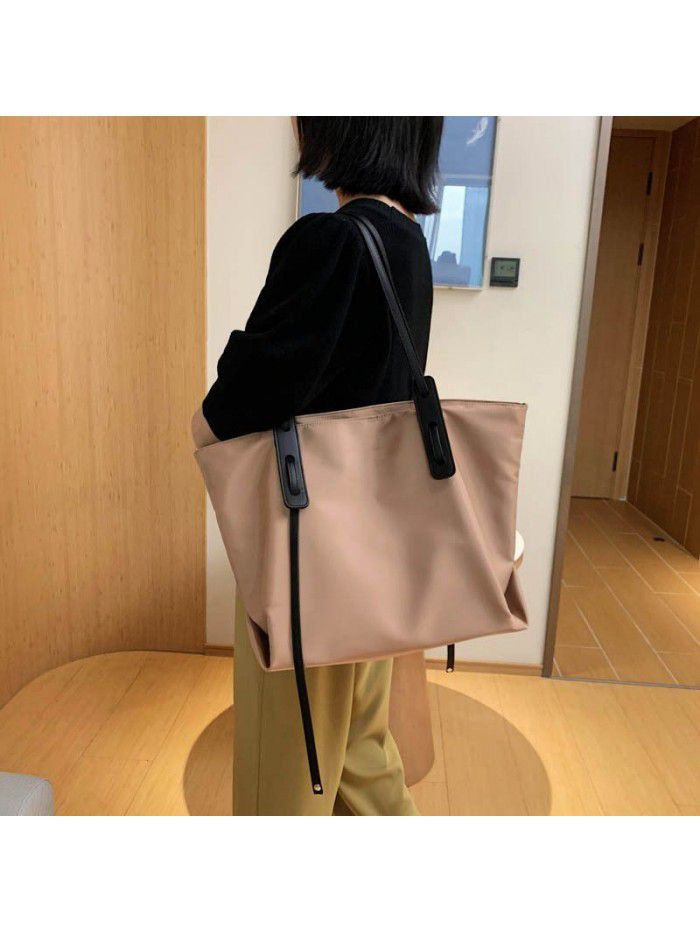 Bag women's bag new 2021 women's single shoulder bag trend Oxford butot bag leisure large capacity handbag women's bag