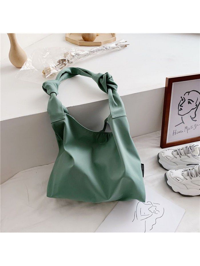  new lazy style nylon butot bag South Korean ins fashionable messenger bag women's versatile large capacity shoulder bag