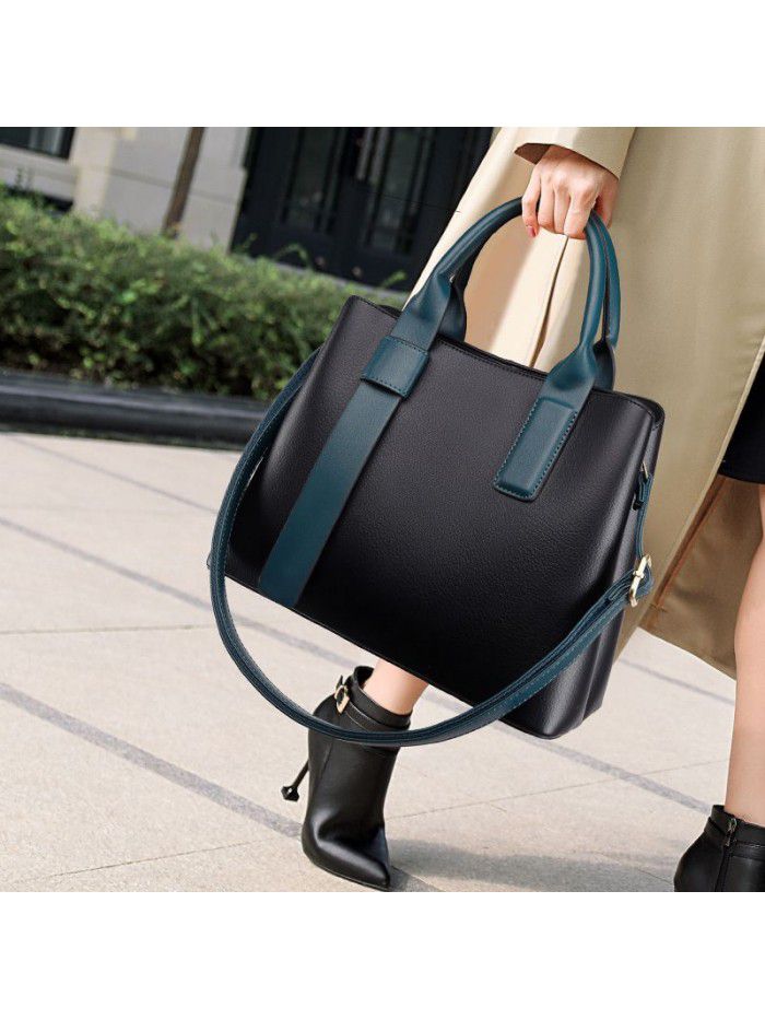 Bag women 2021 new simple autumn winter tote bag women's large capacity handbag fashion versatile One Shoulder Messenger Bag