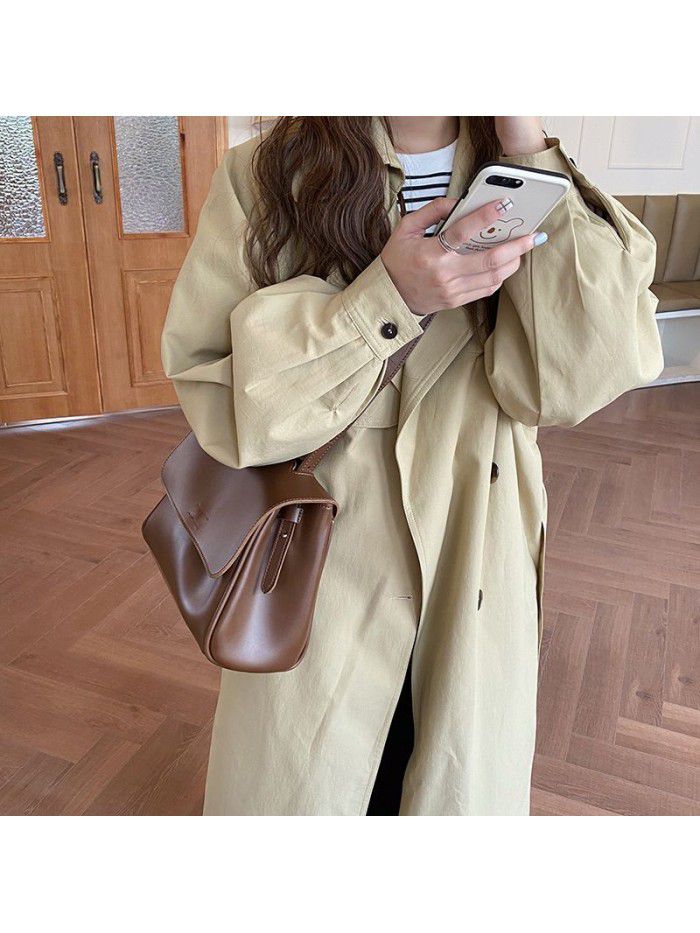 Bag women's new simple shoulder bag in autumn and winter 2020 large capacity commuting Bag Tote Bag casual versatile messenger bag