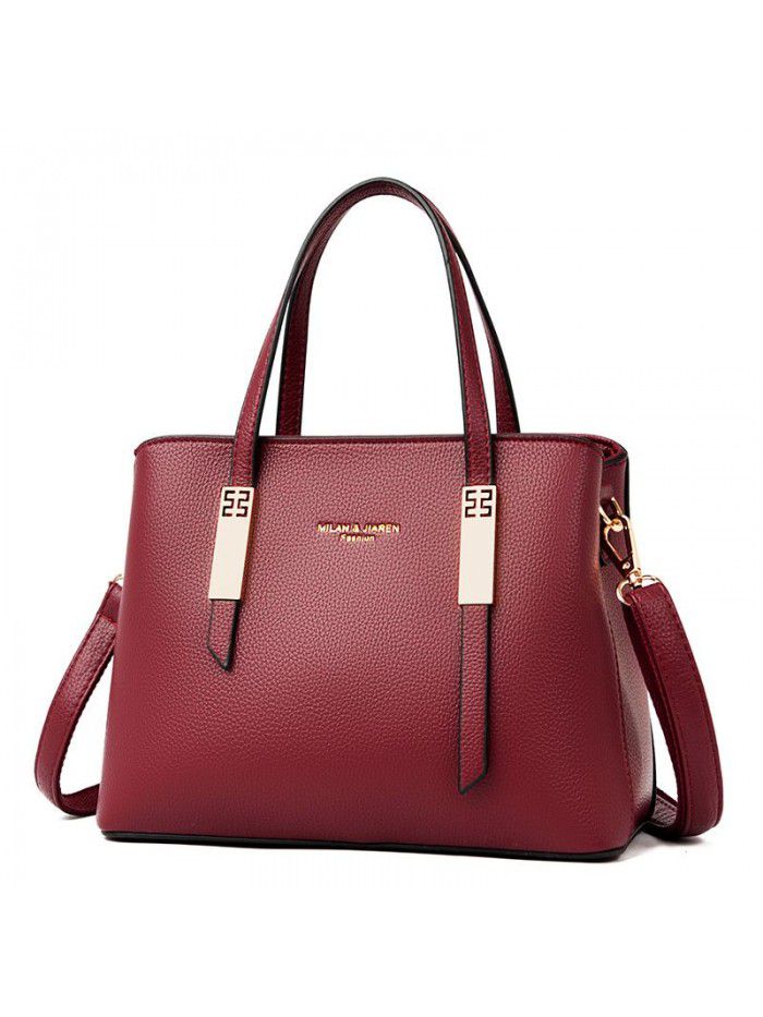 Bag female 2021 new fashion atmosphere fashion soft leather bridal bag red lady's handbag women's Bag Messenger Bag