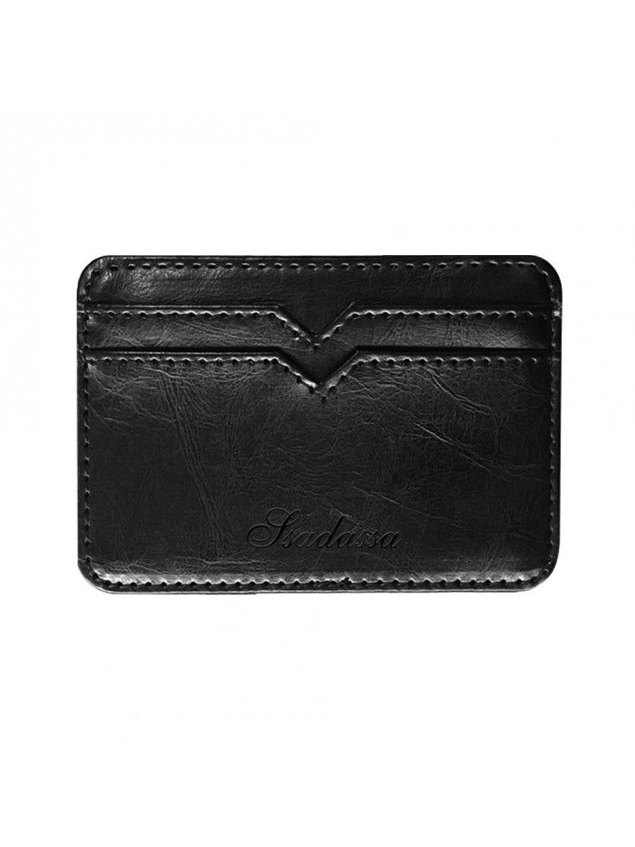 Cross border new Korean creative PU Leather Men's Magic Wallet business card bag zero wallet men's bag factory wholesale