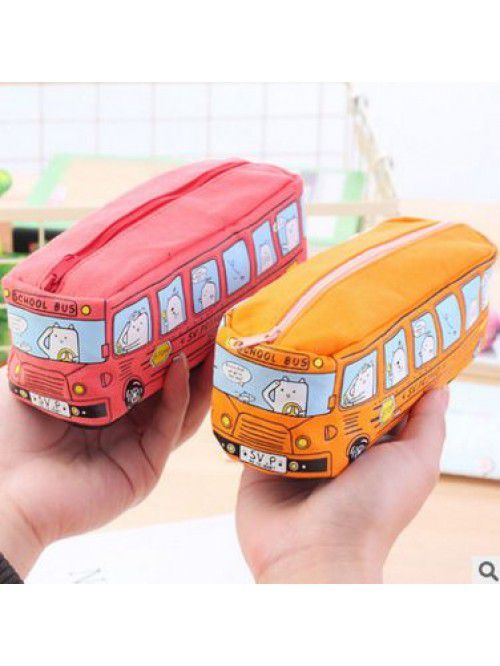  creative student stationery small animal bus penc...
