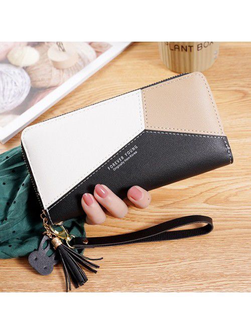 New women's handbag wallet women's long Korean col...