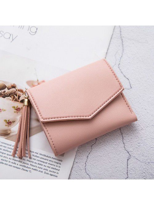 Spot wholesale short women's wallet Korean version...