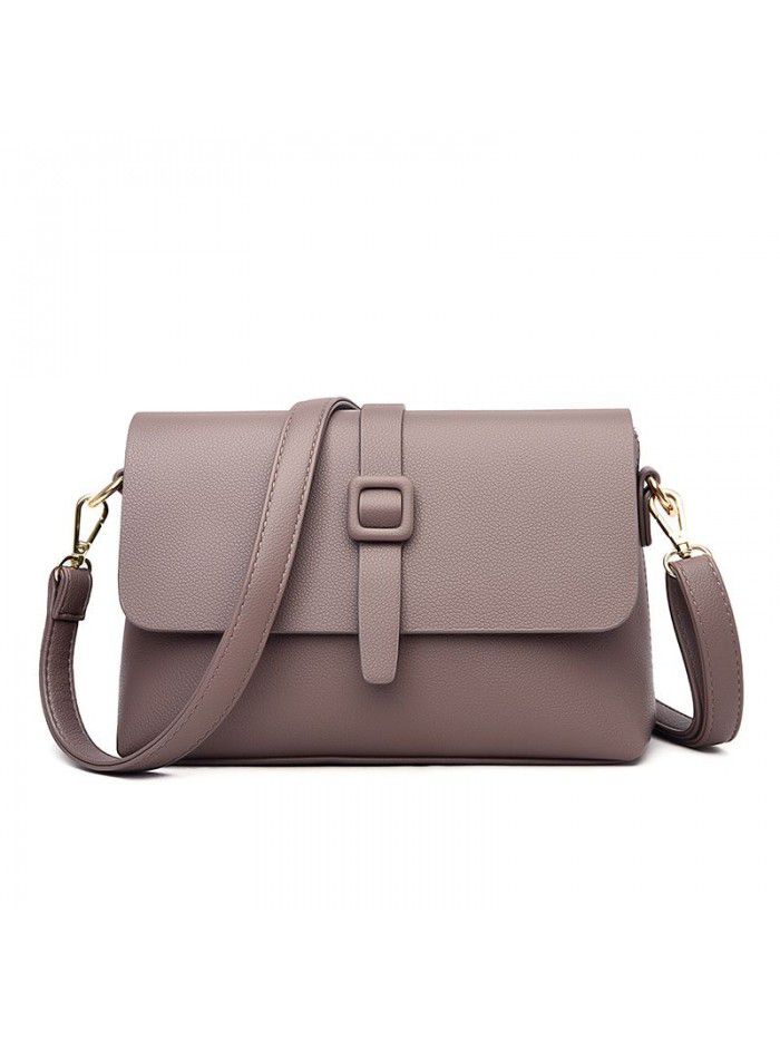 Bag women's new soft leather women's shoulder bag in autumn and winter 2020