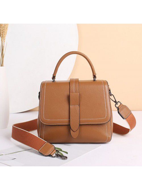 Head leather bag women's 2021 new handbag new Kore...