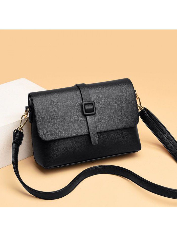 Bag women's new soft leather women's shoulder bag in autumn and winter 2020