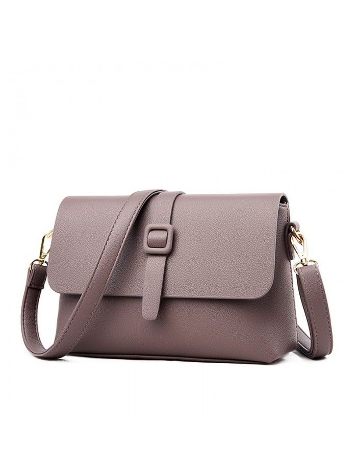 Bag women's new soft leather women's shoulder bag in autumn and winter 2020