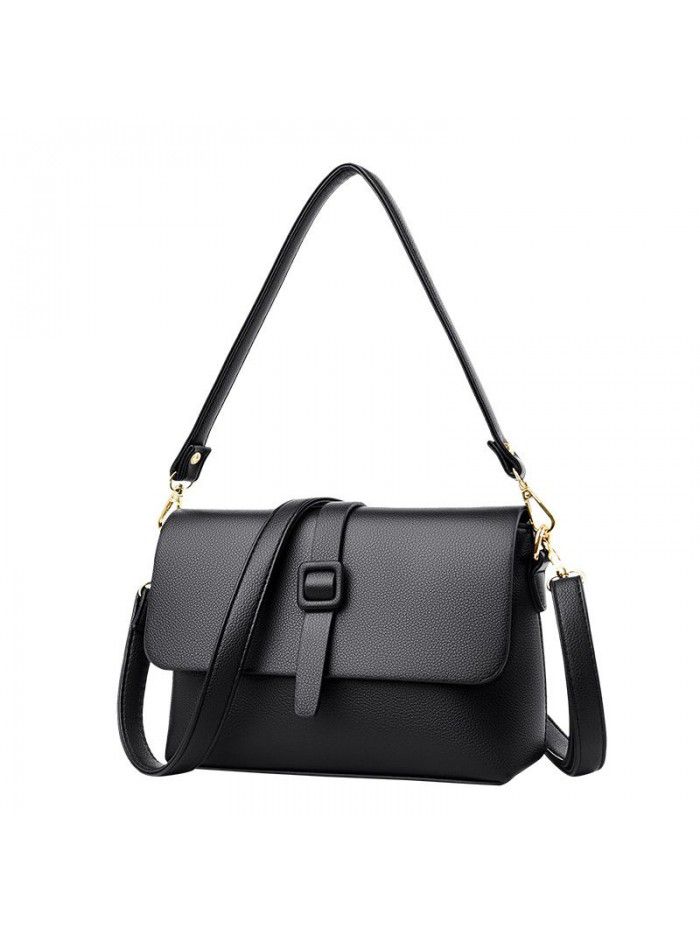 Bag women's new soft leather women's shoulder bag in autumn and winter 2020