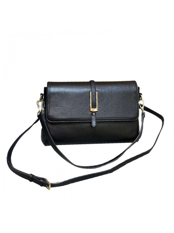 Head leather fashionable small square bag women 2021 new leather messenger bag women's bag leisure 8805