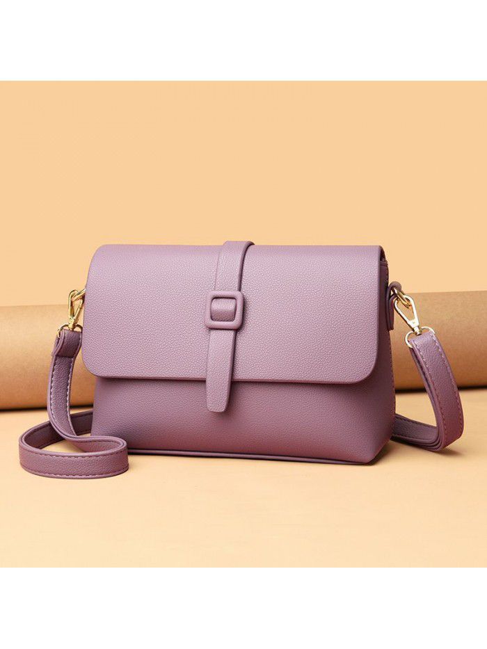 Bag women's new soft leather women's shoulder bag in autumn and winter 2020