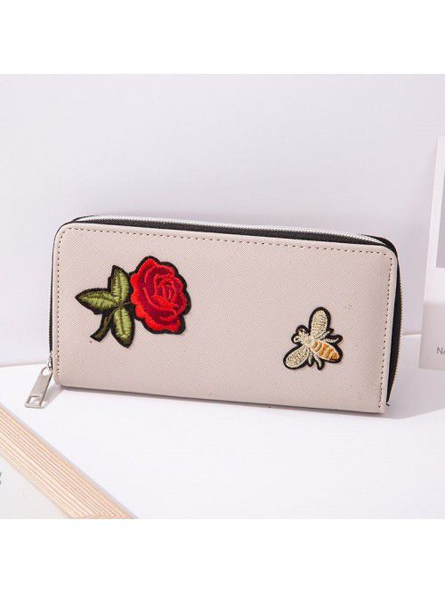 New 2020 retro wallet women's mid long multi card ...